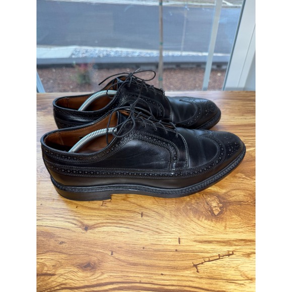 Allen Edmonds Black Macneil Wingtip Oxfords Sz 10.5 main image 14